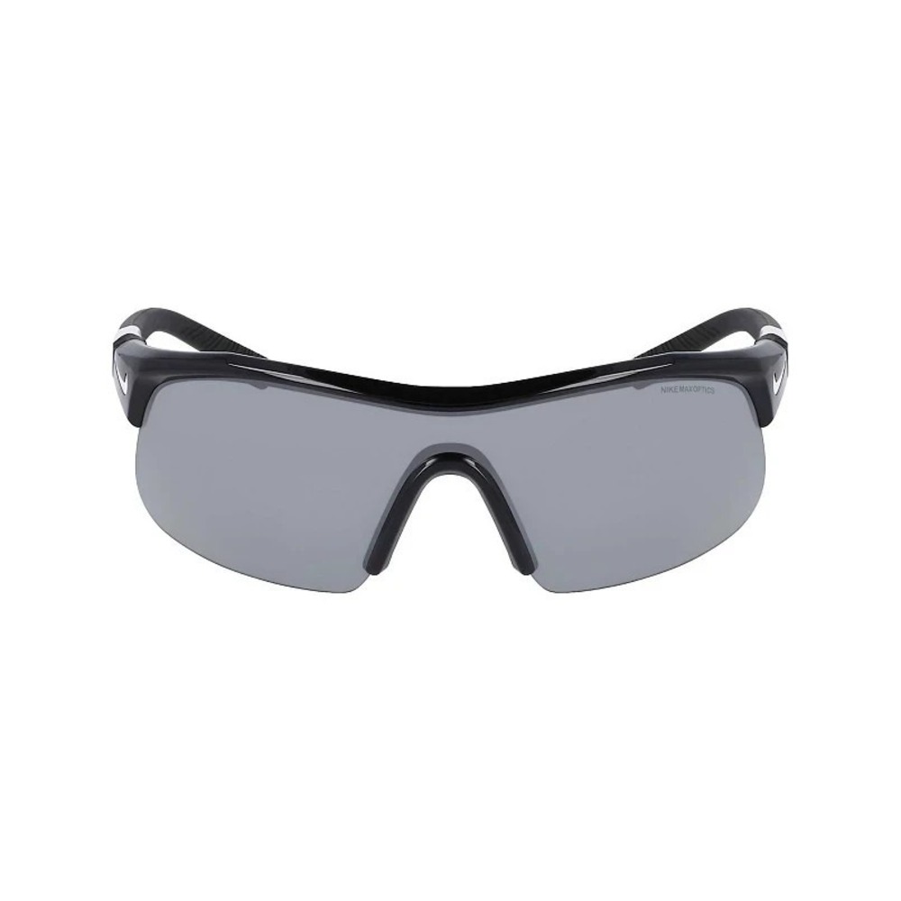 Nike Show X1 Sport Sunglasses Black Silver Flash NWT